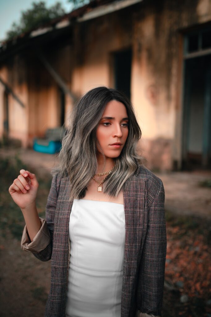 Lived-In Color for Gray Hair