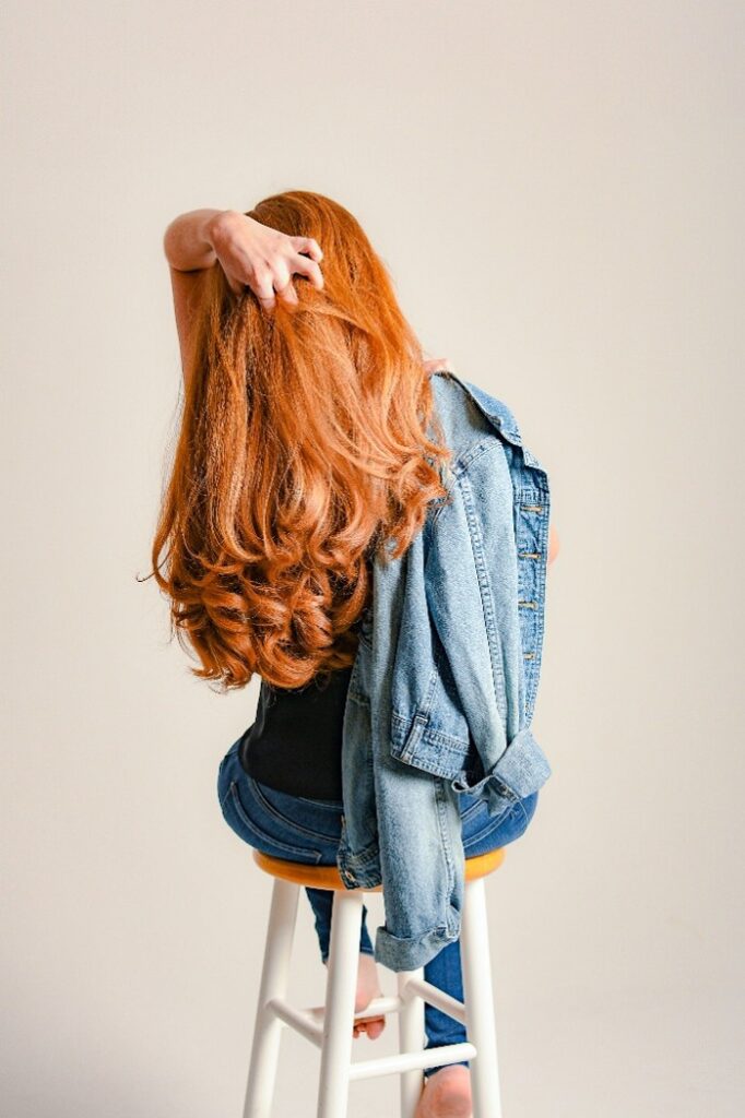 Copper Balayage Hair Color